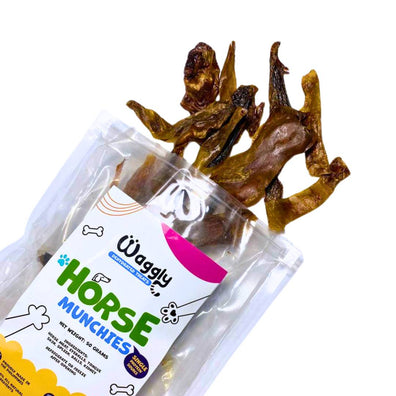 Dehydrated Horse Munchies for Dogs - All Natural Dog Treat